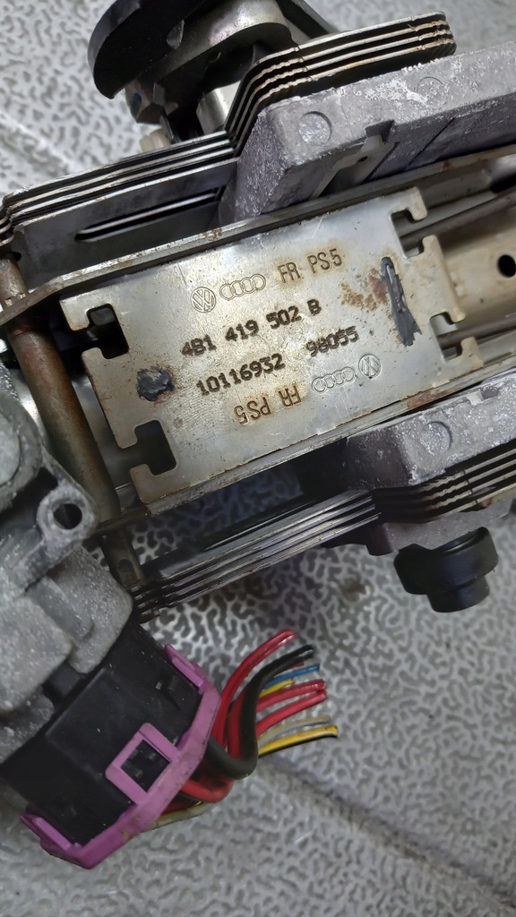 фото №5, Колонка кермова audi a6 c5 98r 4b1419502b