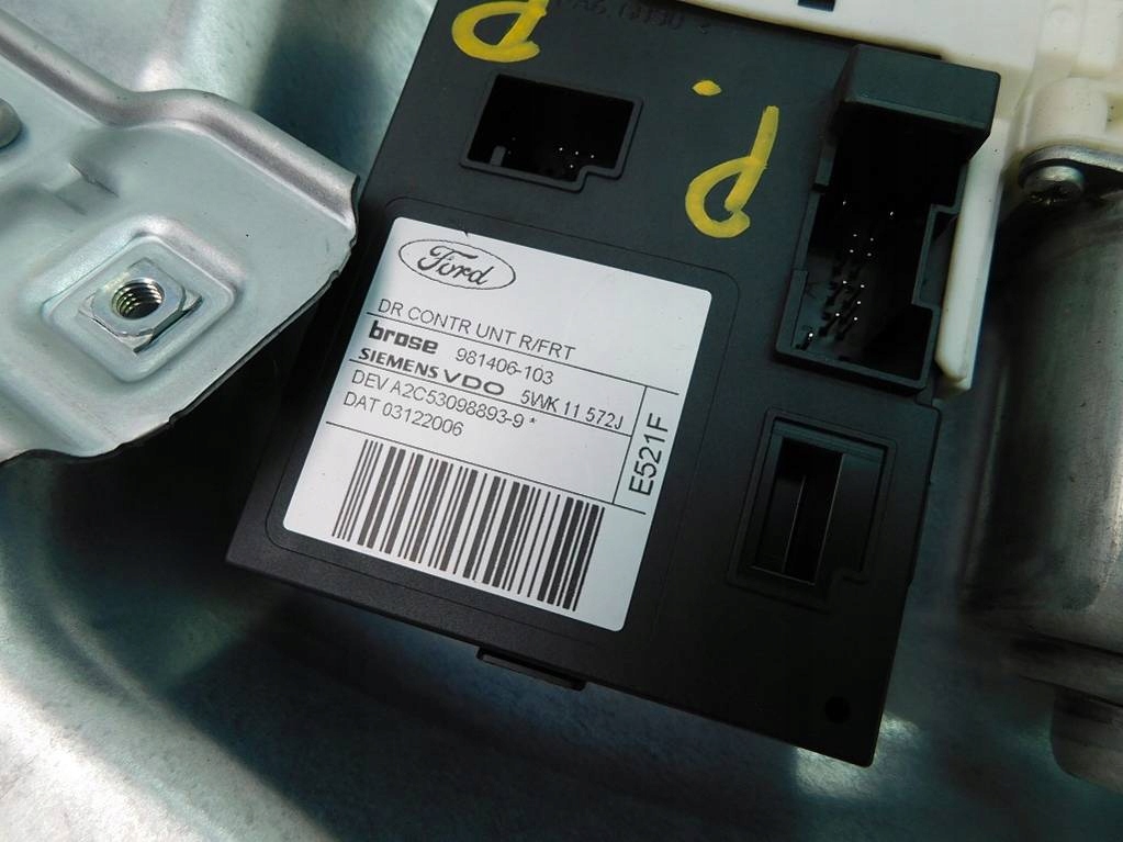 фото №8, Ford focus c-max 2006r подъемник стекло правый перед