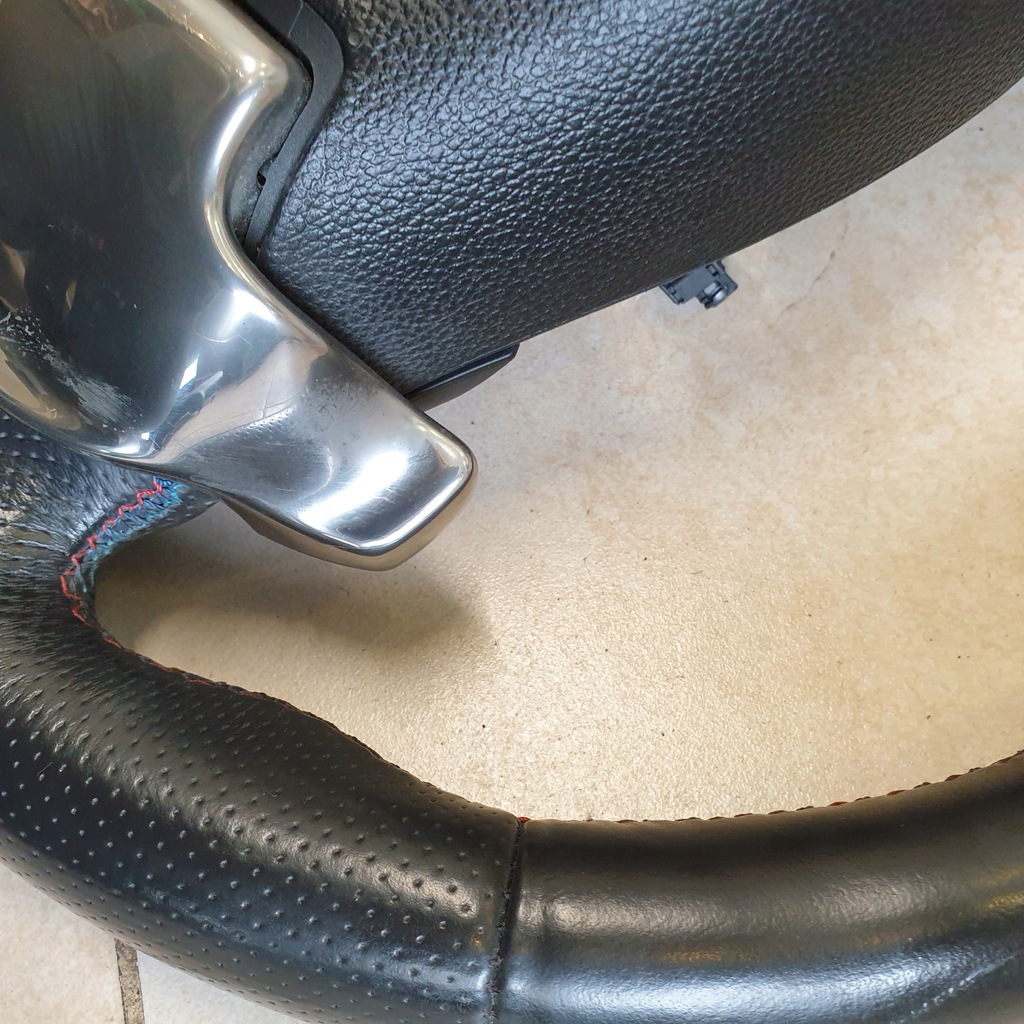 фото №11, Воздуховод кожа лепестки переключения bmw 1 e87 3 e90 lift m