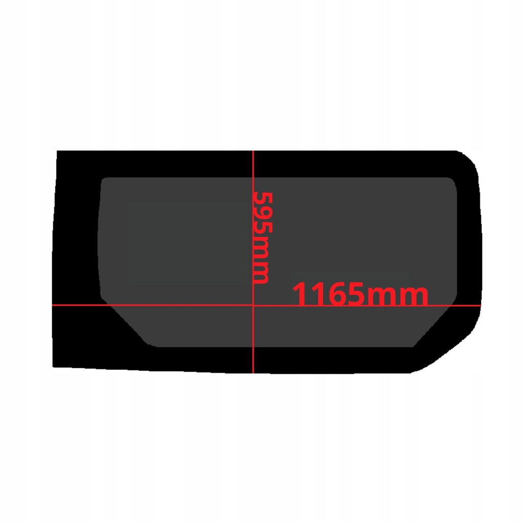 фото №1, Скло бічна права bok середина renault trafic iii 3 0177