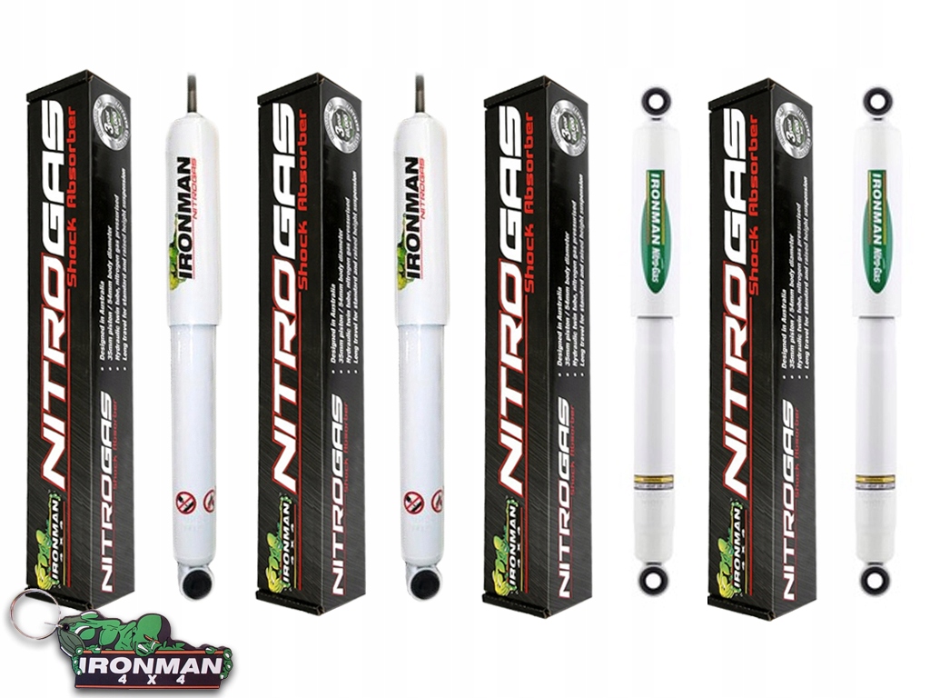 фото №1, Амортизаторы набор +2'' suzuki samurai ironman