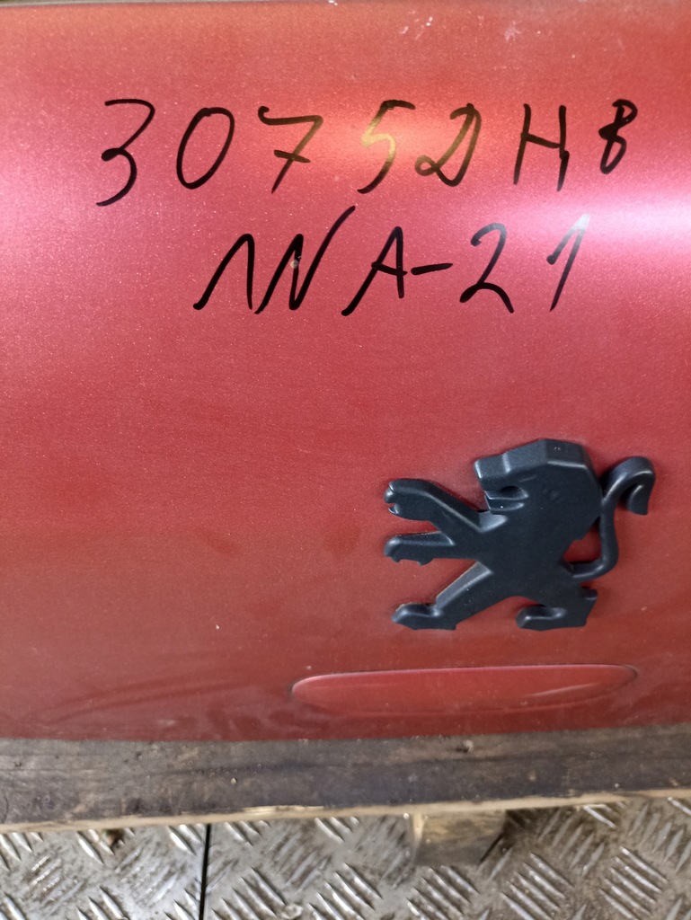 фото №13, Peugeot 307 крышка багажника багажника