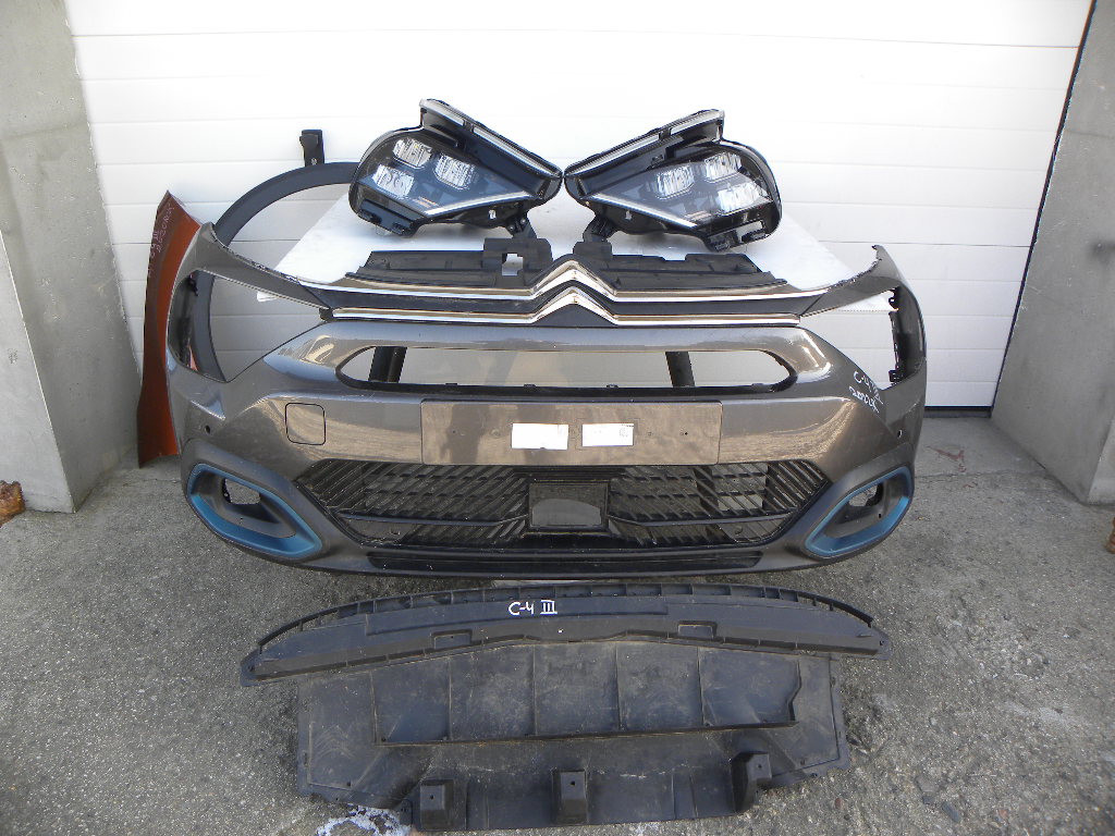 фото №1, Citroen c4 iii бампер, лампи full-led,błotnik правий 2022 rok