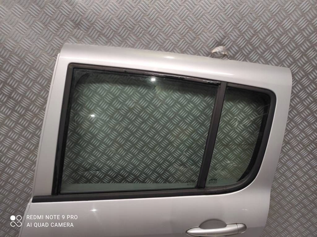 фото №3, Дверь задние левая задняя полный renault modus 2004-2012 цвет серебристый