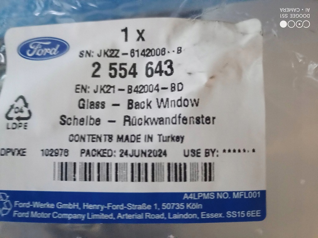 фото №3, Ford transit custom 2018 задні