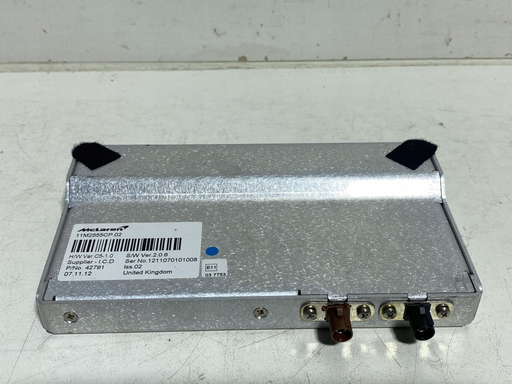 Купити Mclaren mp4 12c навігація підсилювач радіо керування unit box 11m2555cp.02 #