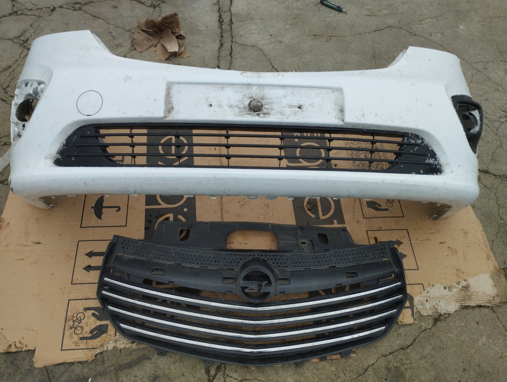 фото №1, Vivaro b бампер перед передний решётка радиатора