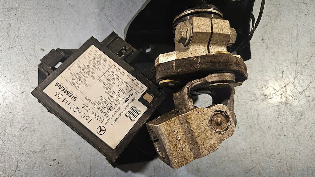 фото №8, Набор стартовый модуль петля колонка замок зажигания ключ a klasa w 168 1.7