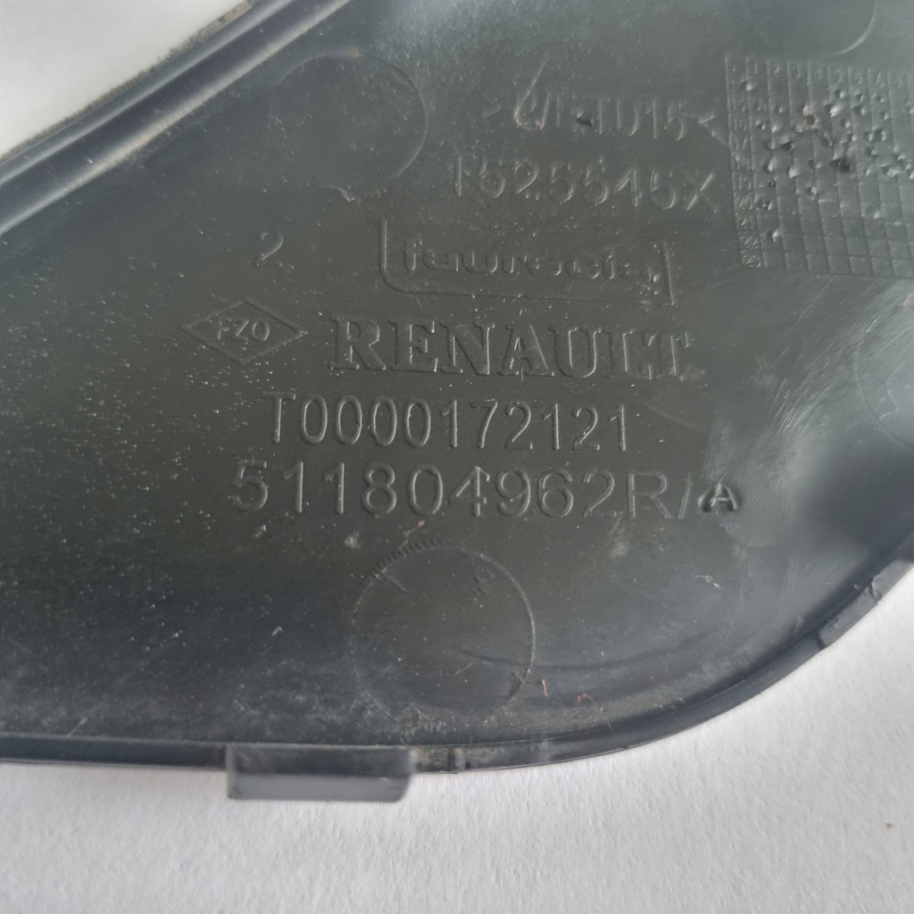 фото №4, Focus mk3 lift заглушка фаркоп перед renault kadjar 511804962r