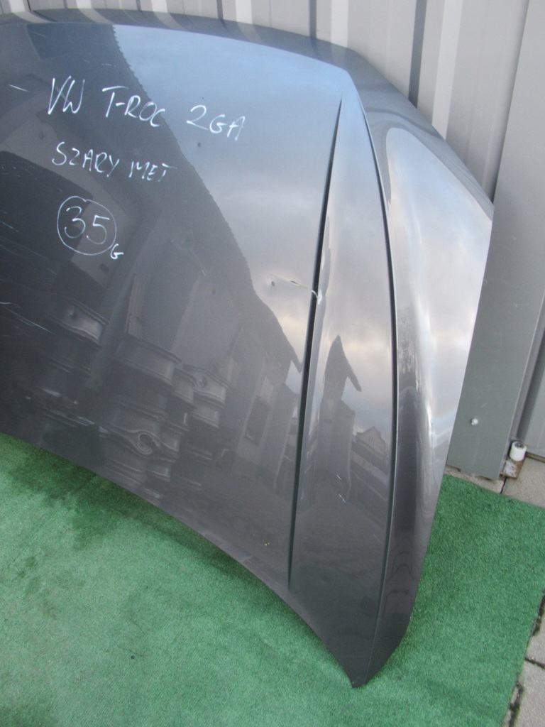фото №5, Vw t roc t-roc troc 2ga капот крышка серая 2ga823031a 2ga823155a