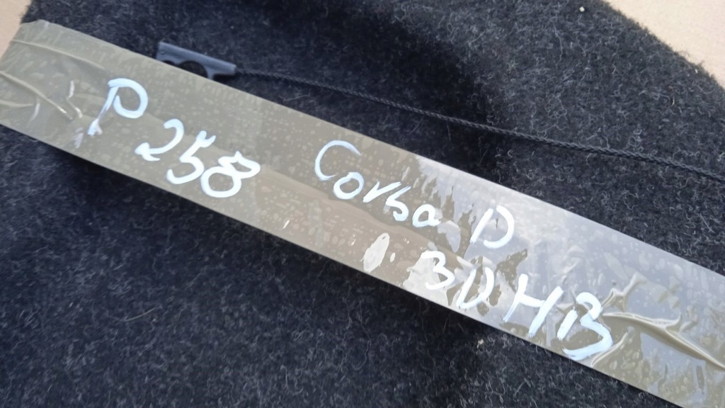 фото №10, Opel corsa d 3d полиця багажника