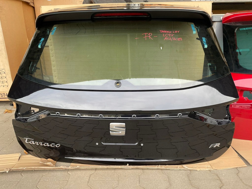 фото №8, Seat tarraco fr крышка багажника задняя 2023r lc3j lc9x
