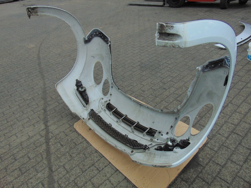 фото №12, Бампер перед передний крылья kpl smart forfour i 454 2004r- белый europa