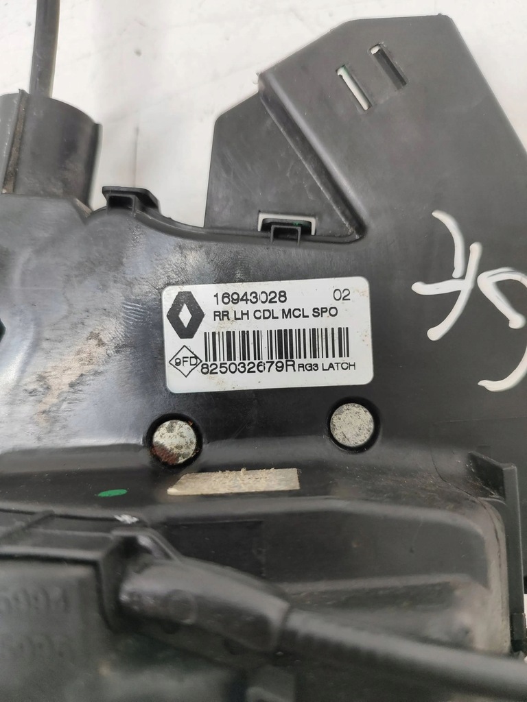 фото №7, Renault talisman 2017 задня сторона ліва замок двері задніх