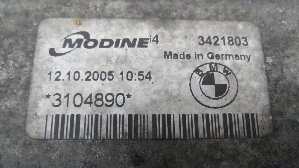 фото №5, Bmw x3 e83 04r інтеркулер 3421803 3104890