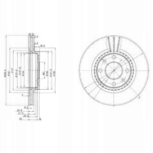 фото №4, Гальмівні диски гальмівні колодки перед delphi renault twingo ii