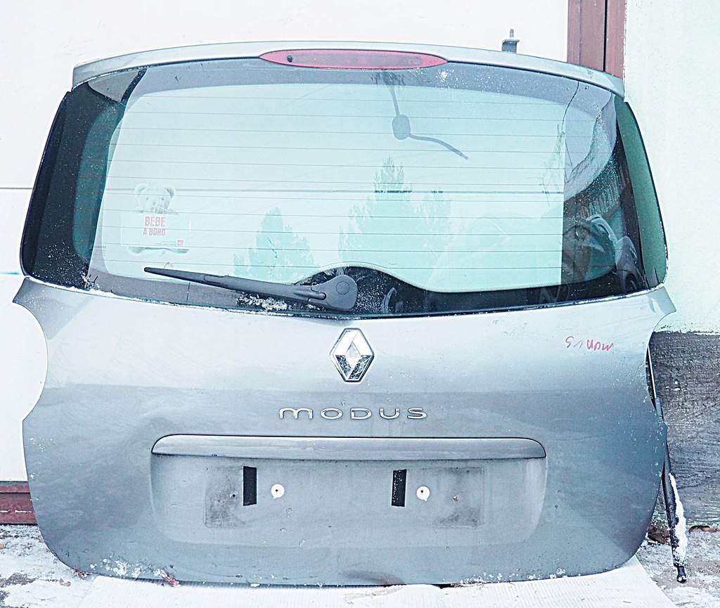 фото №5, Renault modus петля крышки задняя задний серая перламутр