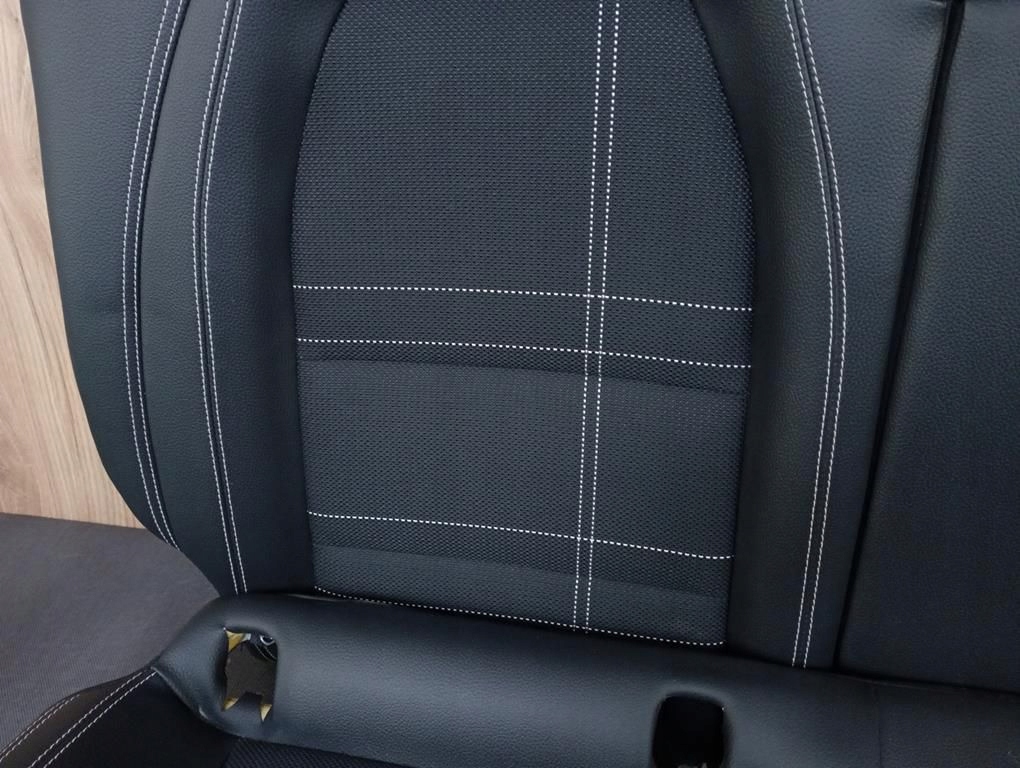 фото №7, Mercedes a-klasa w176 сидіння заднє сидіння задня задня комплектна