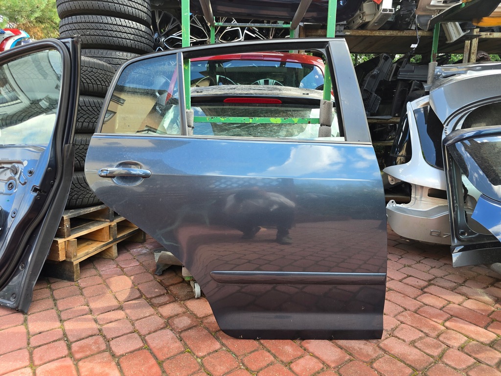 фото №1, Дверь правый задняя vw golf v plus lc5f