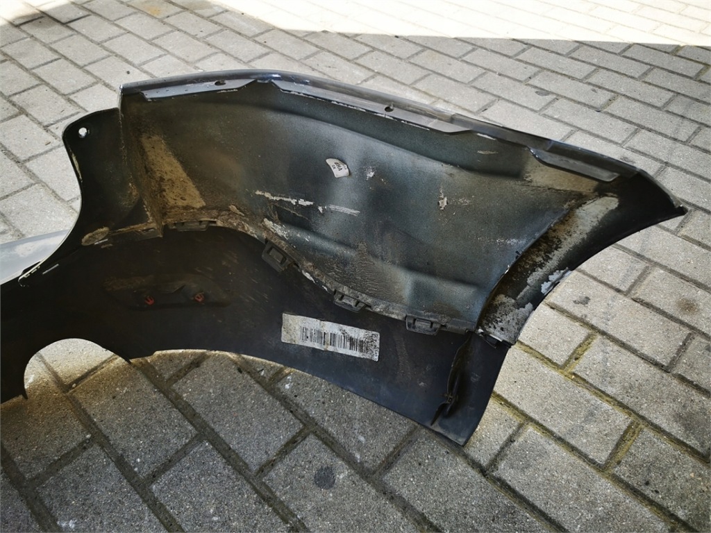 фото №10, Ford s-max mk1 06-10 бампер задняя kompletny чёрный g6