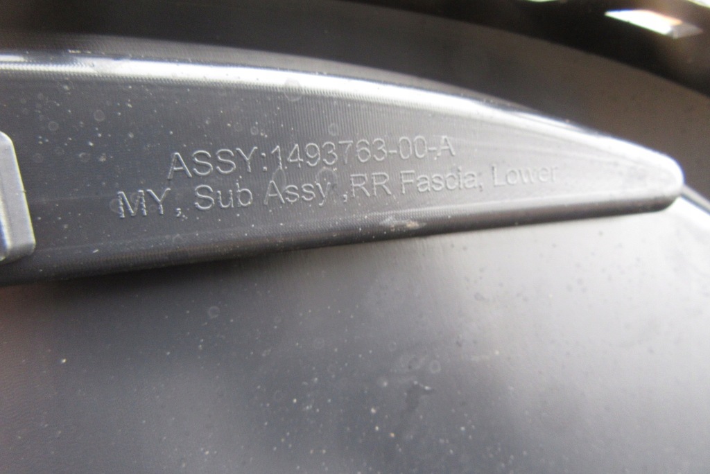 фото №9, Спойлер dół бампера задняя tesla model y 149400600b