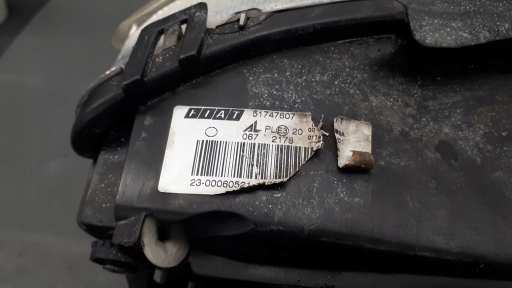 фото №12, 51747607 фара лівий fiat multipla 04r