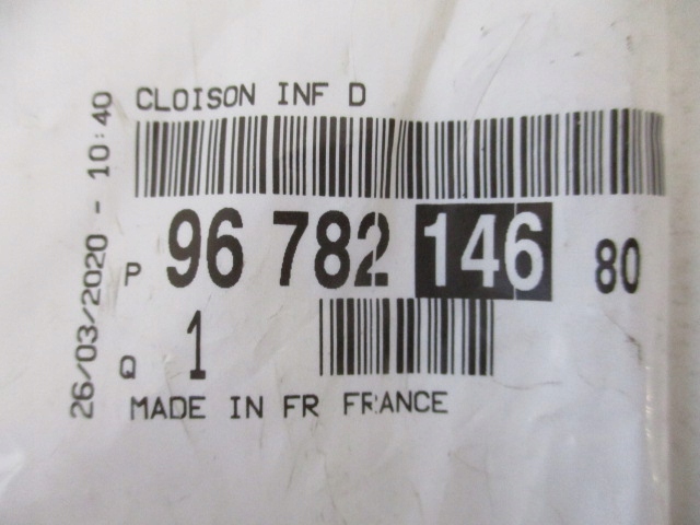 фото №7, Peugeot 308 t9 element крепёжный кузов задний новый оригинальный 9678214680