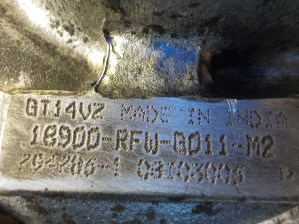 фото №6, Cr-v iii 2.2 ictdi 12r 150km n22b3 турбіна турбонагнітач 18900-rfw-g011-m2