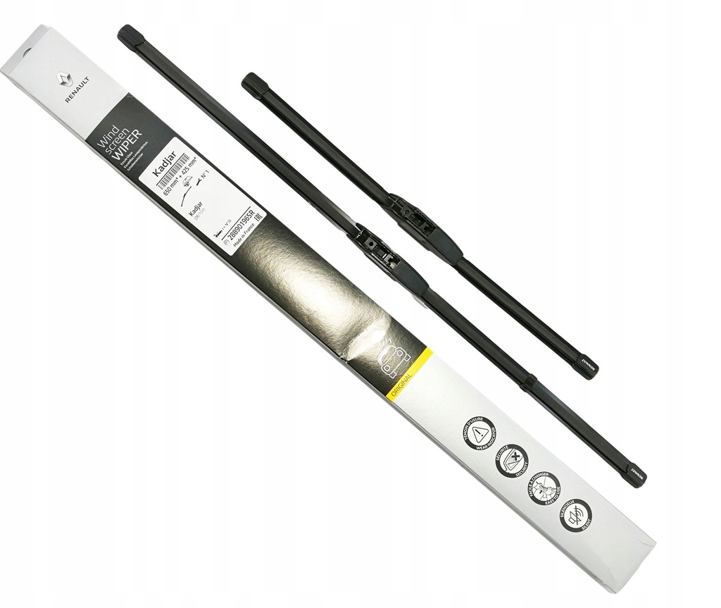 фото №1, Щітки двірник renault kadjar kpl. перед 288901965r оригінал