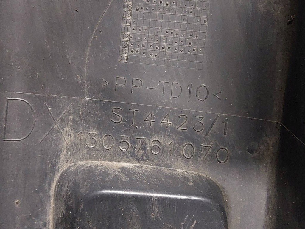 фото №7, Молдинг крыла уголок бампера правого fiat ducato iii lift