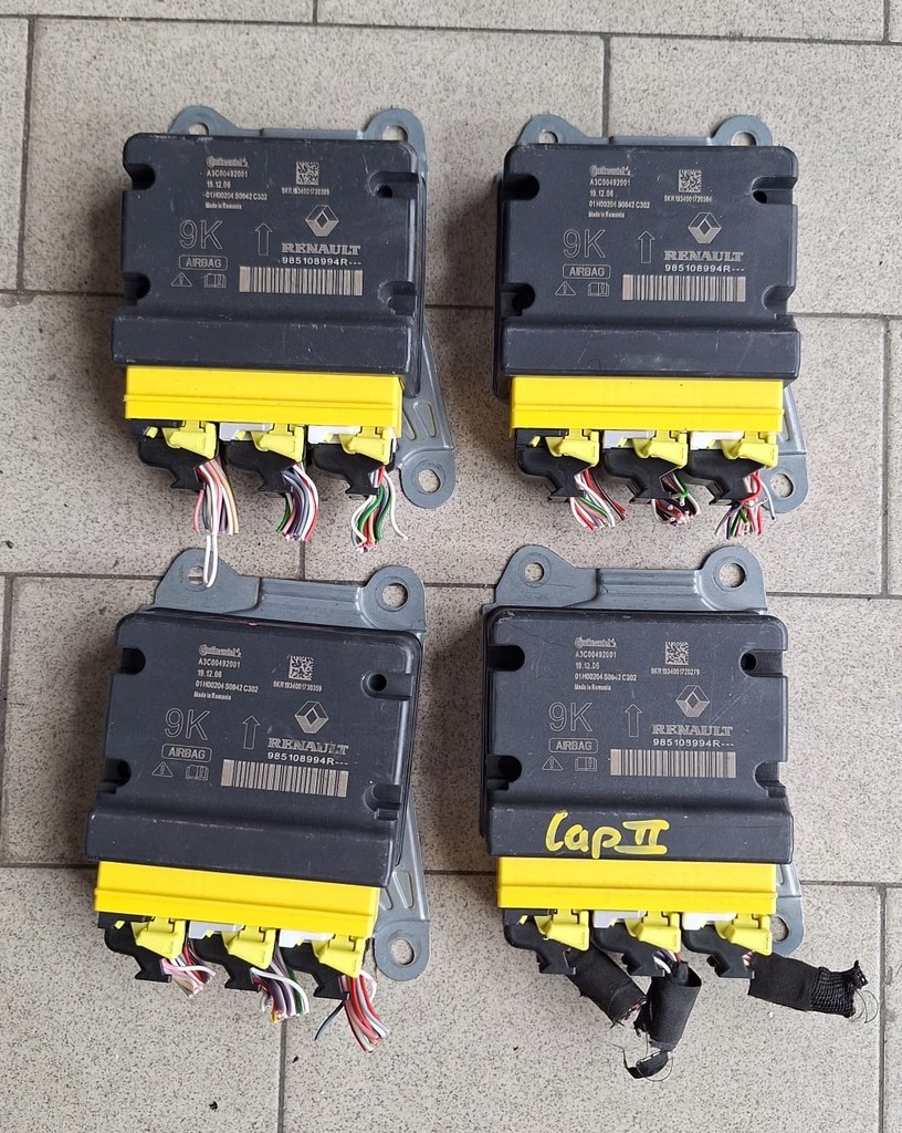 фото №1, Модуль датчик подушек подушка безопасности renault captur ii 985108994r