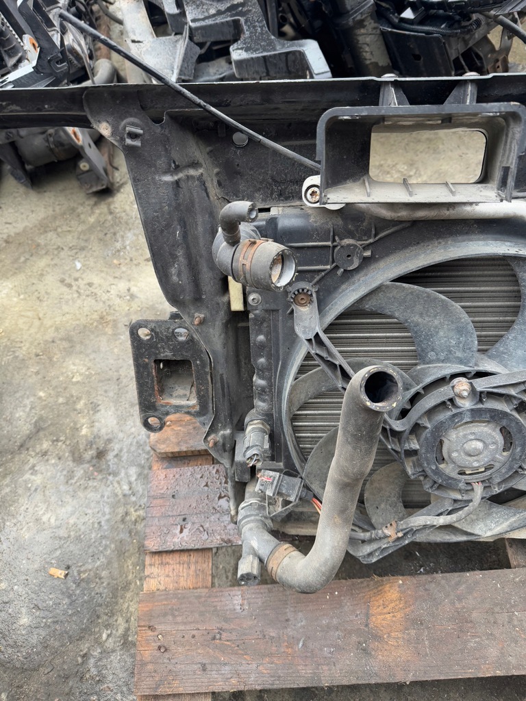 фото №9, Skoda fabia ii roomster lift 1.2 pas передний радиатор вентиляторы комплект