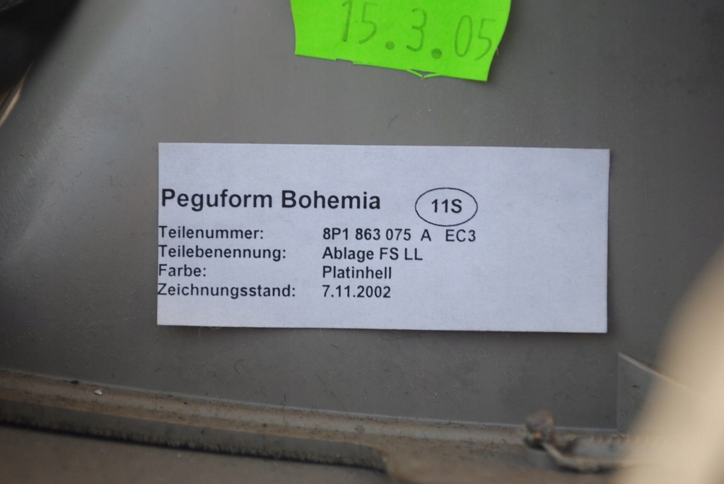 фото №6, Захист полиця pod кермо platinhell audi a3 8p