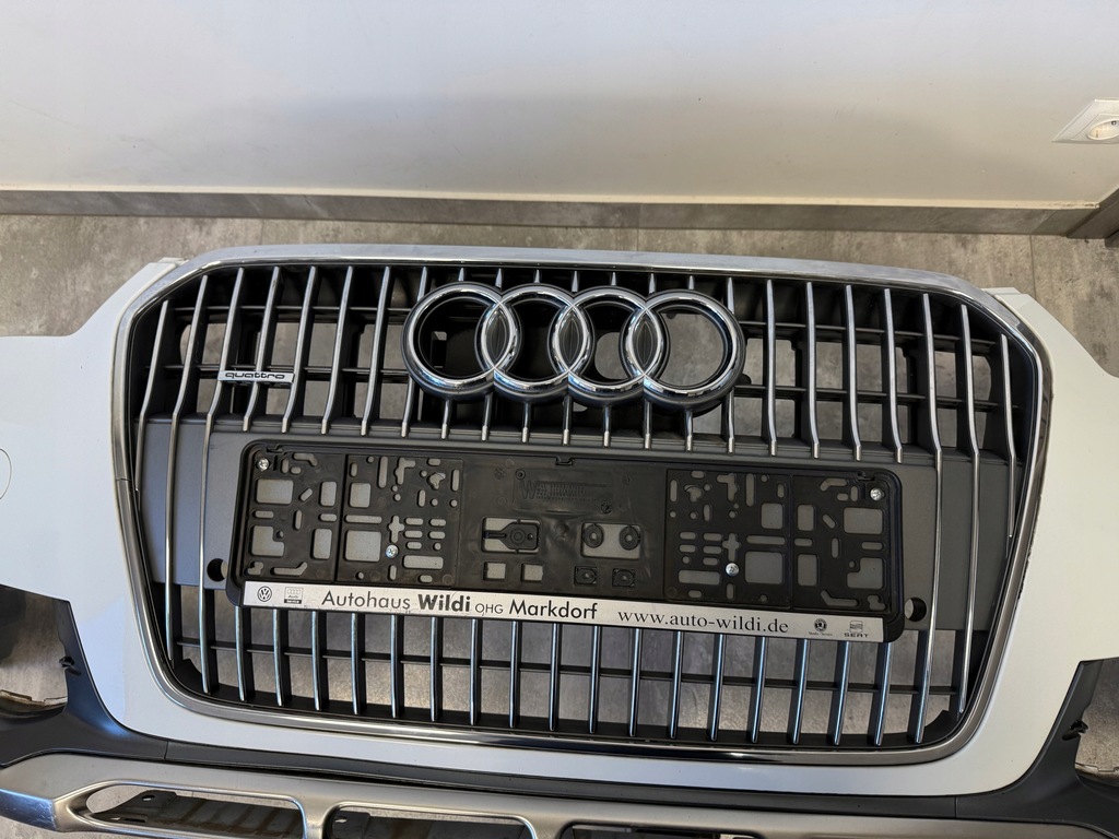 фото №6, Бампер передній audi a6 c7 10-14 allroad przed lift решітка радіатора накладки sprysk 6pdc
