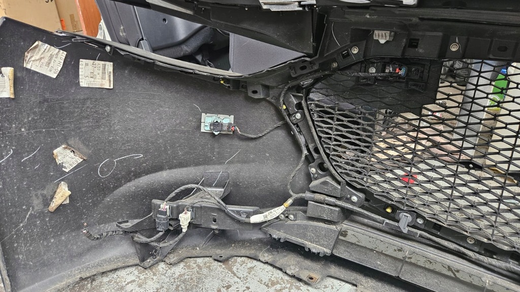 фото №10, Mazda 3 bp iv 19r бампер перед передний 41w kompletny датчики pdc радар