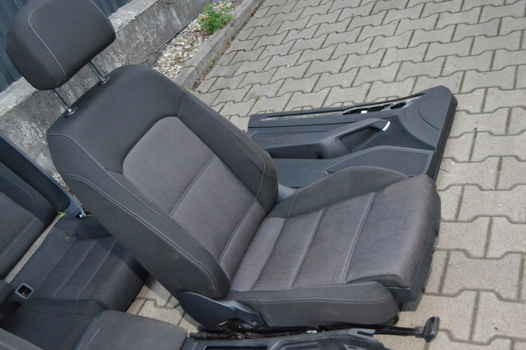 фото №6, Vw passat b8 kombi сидіння заднє сидіння обшивки тунель комплект набір ergocomfort