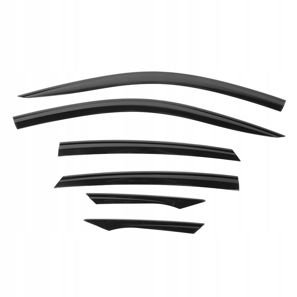 фото №9, 6 szt. czarna защита окно vent защита солнцезащитная дефлектор pasuje do