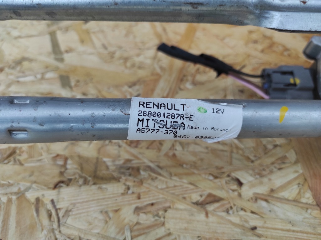 фото №5, Механізм двигун двірник передніх renault express dacia dokker