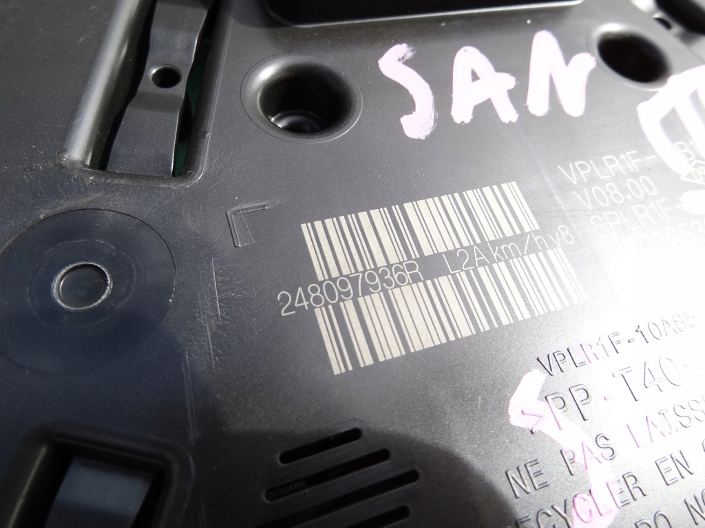 фото №5, Dacia sandero iii 2021 1,0 sce счетчик приборы 248097936r europa оригинал