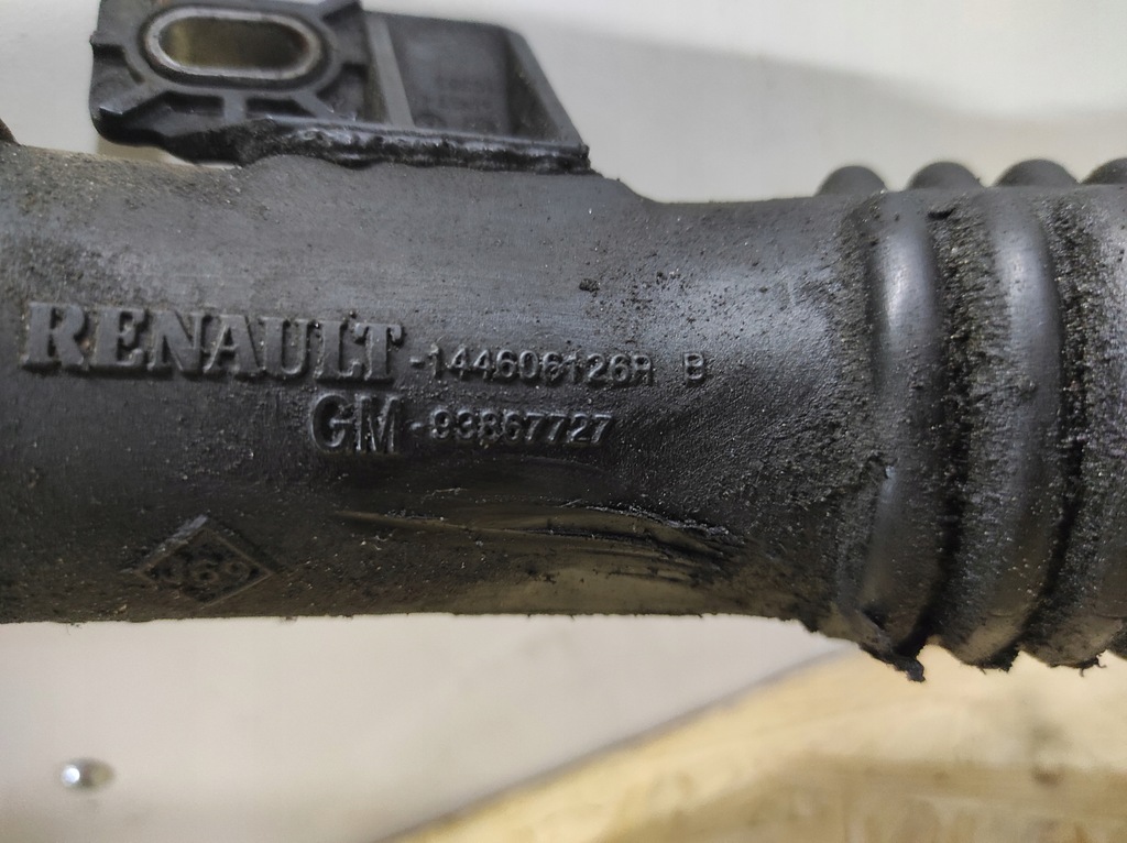 фото №4, Wąż труба интеркулер renault trafic iii 1.6 dci 144606126r 93867727