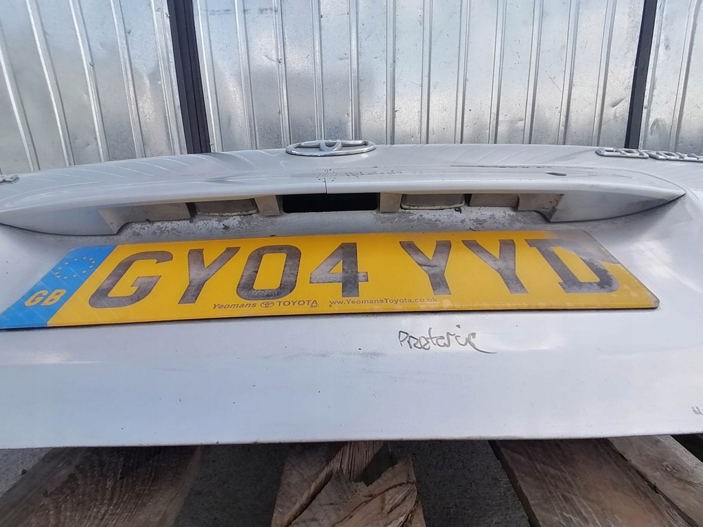 фото №12, Крышка багажника стекло задняя toyota corolla e12 hb 5d 02-04