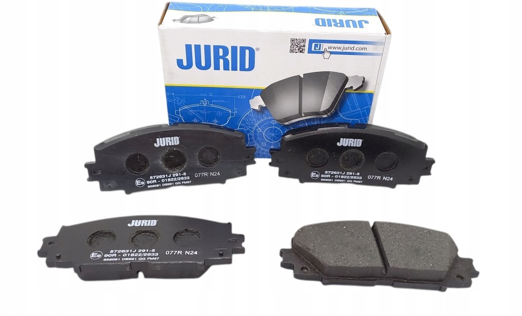 Купить Тормозные колодки тормозные osi перед jurid lexus ct toyota prius