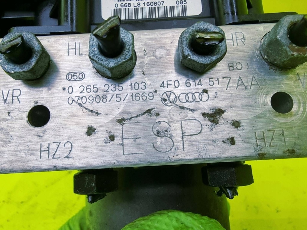 Насос гальмівна блок керування abs esp audi a6 c6 4f0910517ad Оригінал