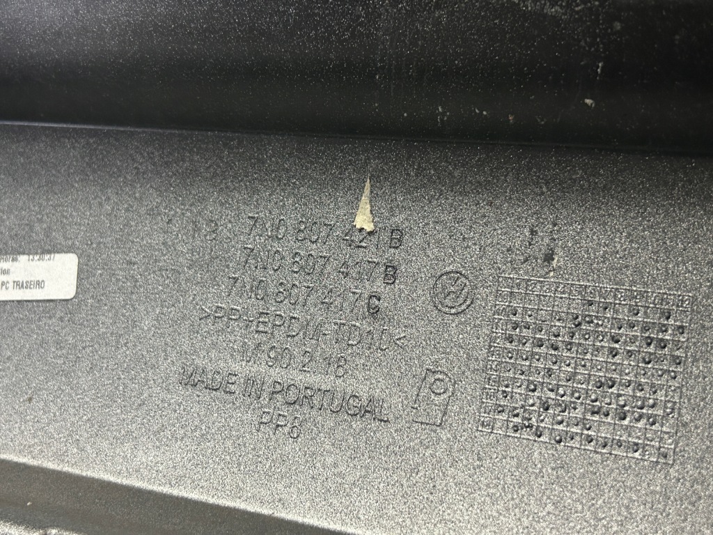 Купити Бампер задній задній vw sharan 2 7n pdc