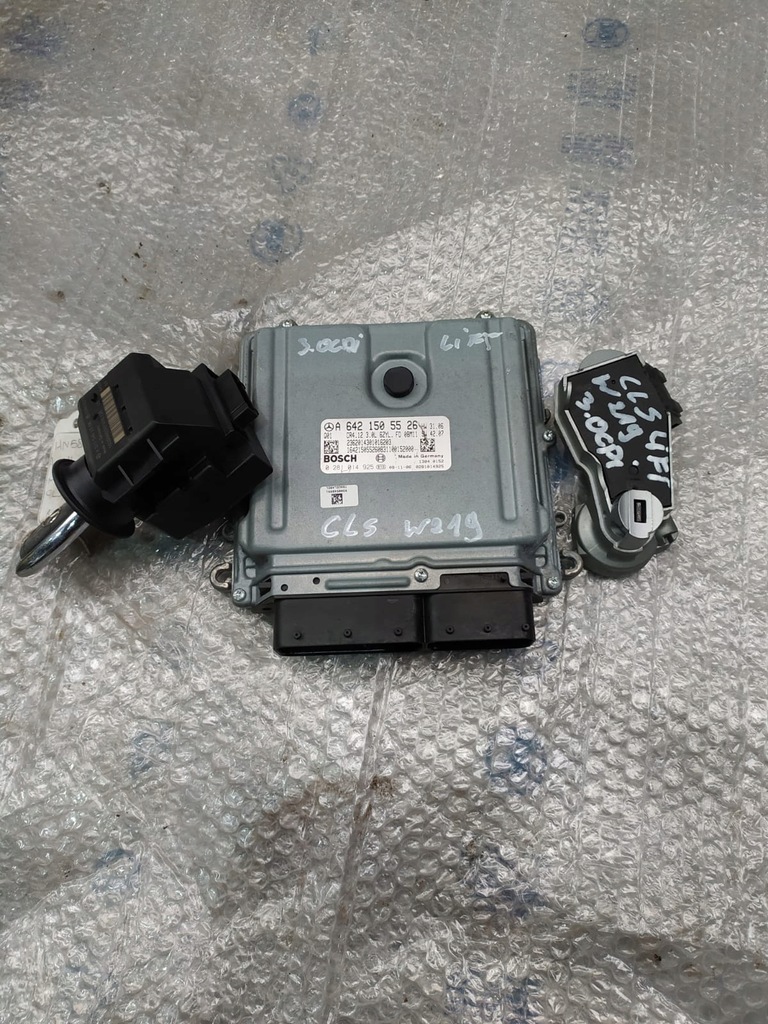 фото №5, Mercedes w219 блок керування двигуна набір a6421505526