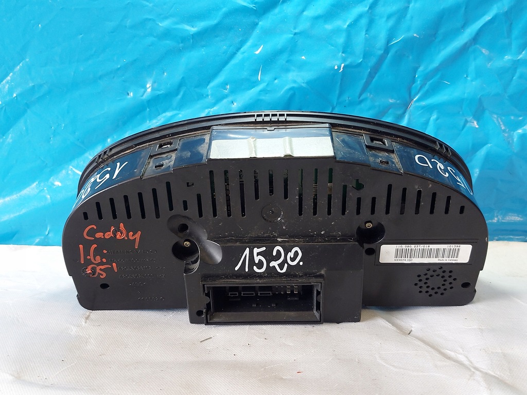 фото №11, Счетчик приборная панель vw caddy iii 1.6 b 2k0920841b