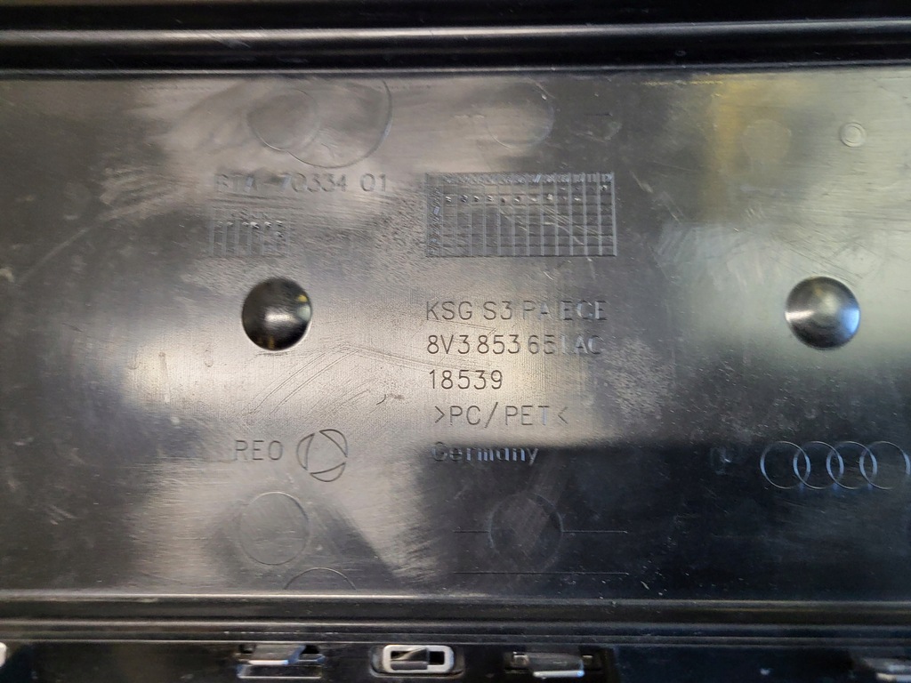 фото №11, Решітка радіатора решітка радіатора перед радіатора передня решітка audi a3 8v s3 lift оригінальний номер