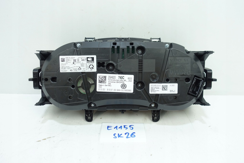 фото №4, Лічильник прилади vw t-roc tsi 2ga 39576km 2ga920740c