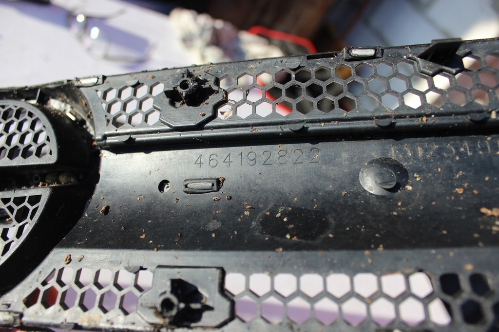 фото №10, Vectra c signum 2002-2005 r - решётка радиатора , решётка радиатора ,13123491 ,серебристый