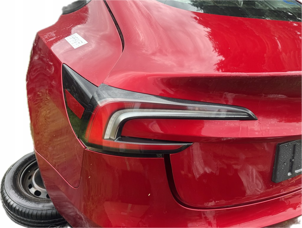 фото №8, Tesla model 3 lift 2024 highland кришка багажника багажника комплектна лампи камера